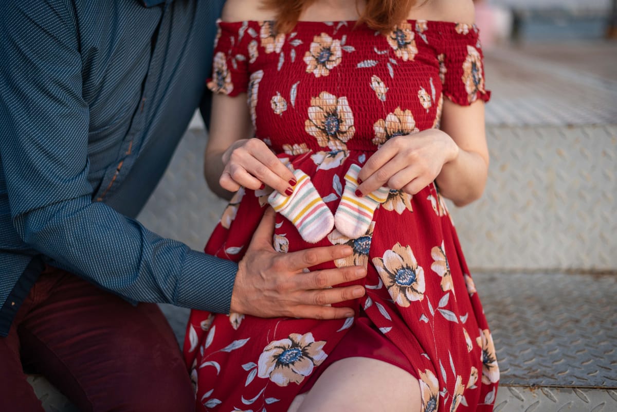 Conceptual φωτογράφιση εγκυμοσύνης