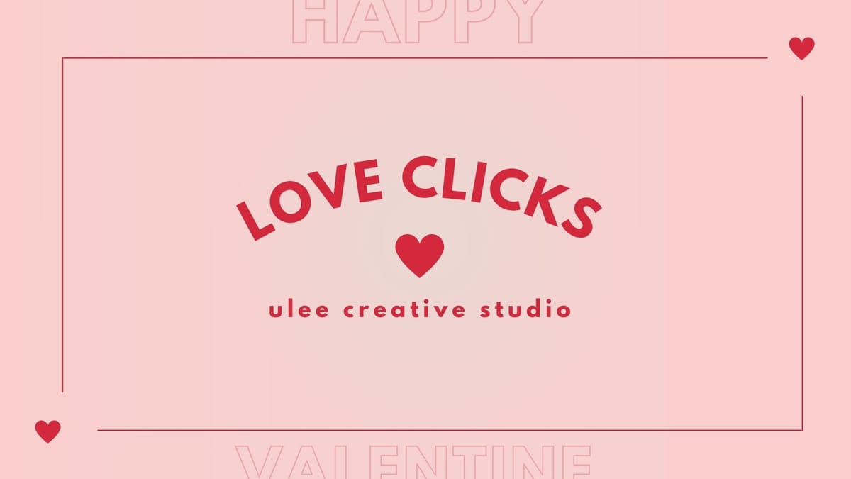 Love clicks ❤️